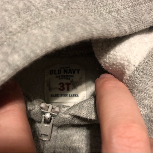 3T Sweatshirt Bundle Boys Lightning Bolt Monster Dinosaur Fleece Vest Old Navy - Picture 4 of 8